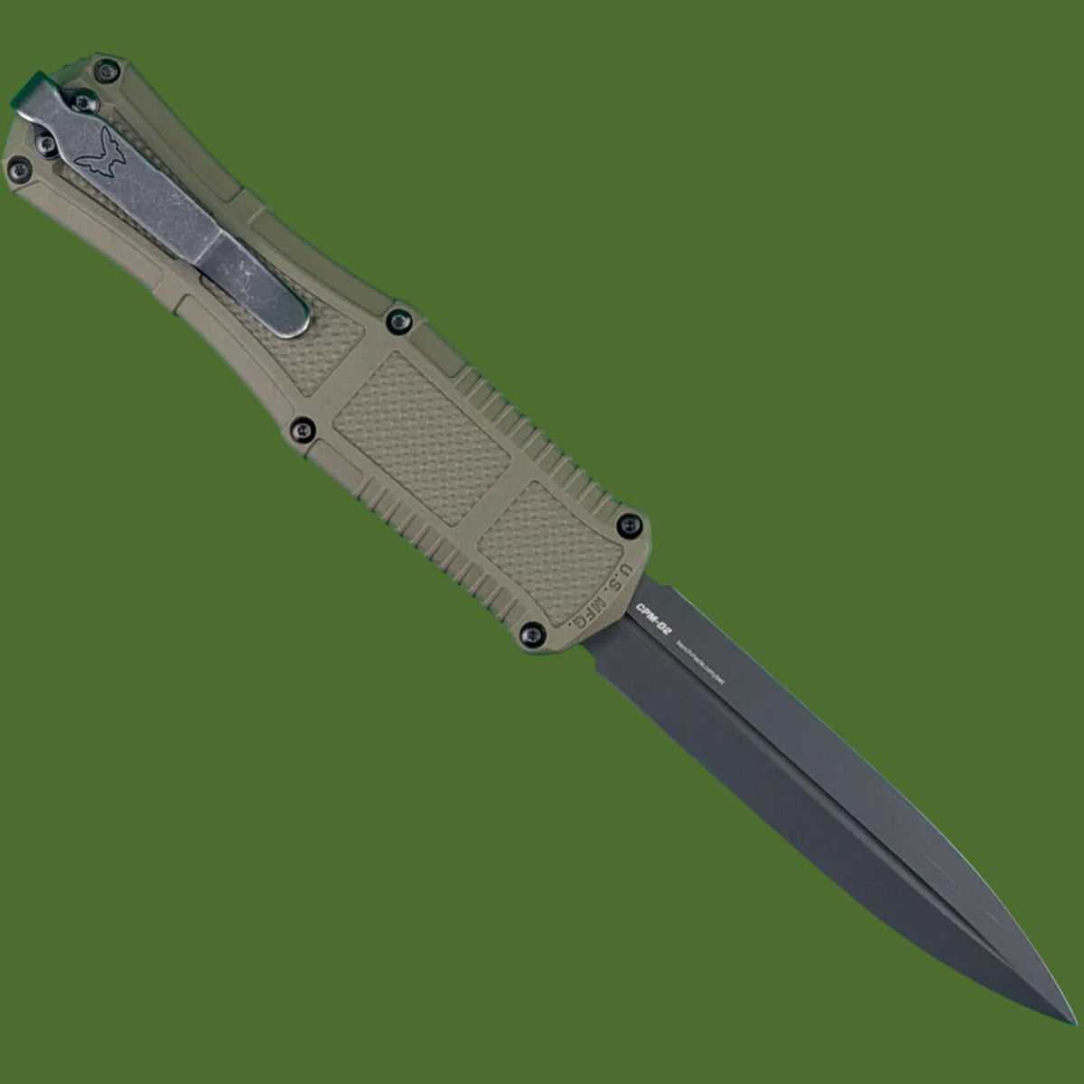 *Pre-Owned* Benchmade Claymore OTF Green 3370GY-1