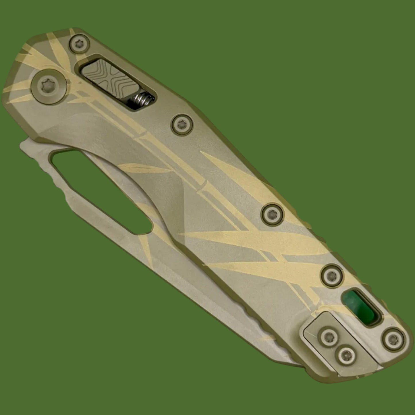 Microtech MSI S/E Aluminum Bamboo Cerakote Standard 210-1CAM
