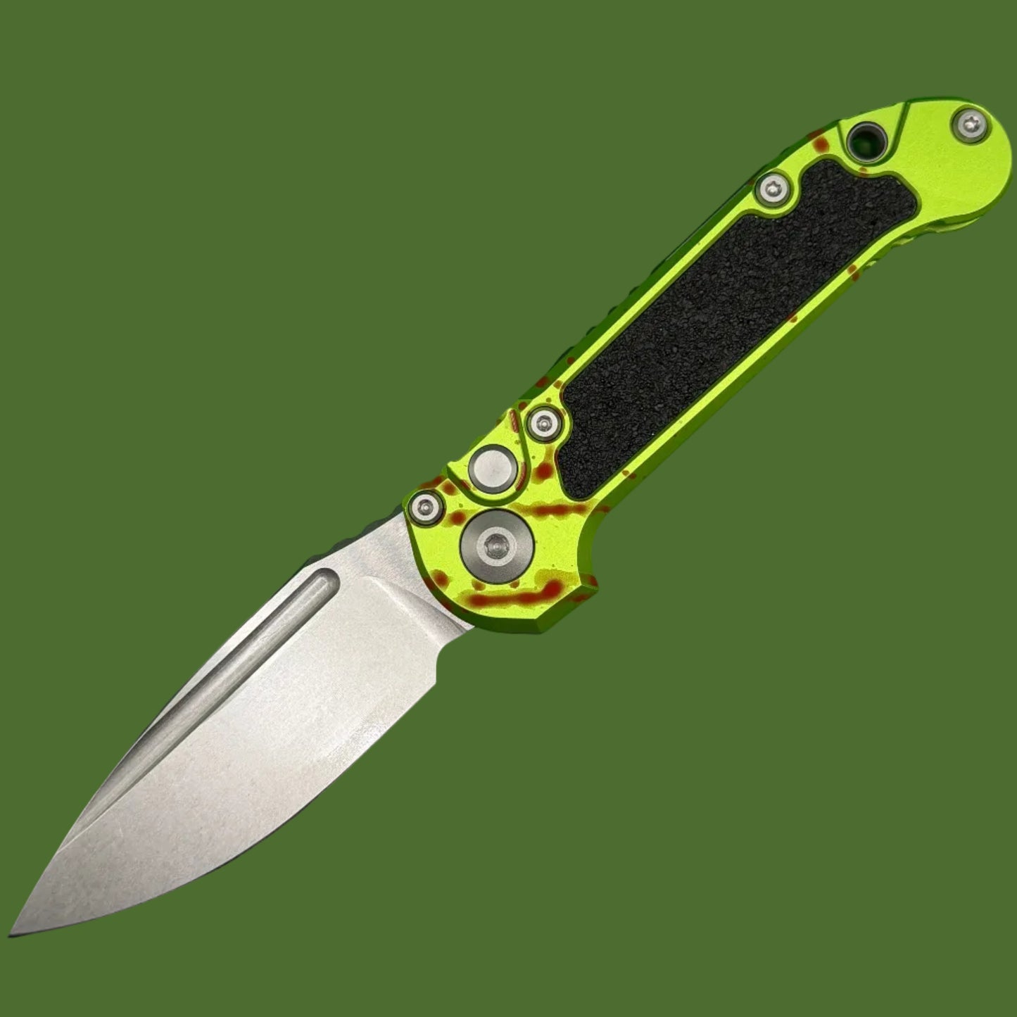 Microtech LUDT S/E Gen III ZOMBIE-TECH Stonewash Standard 1135-10Z