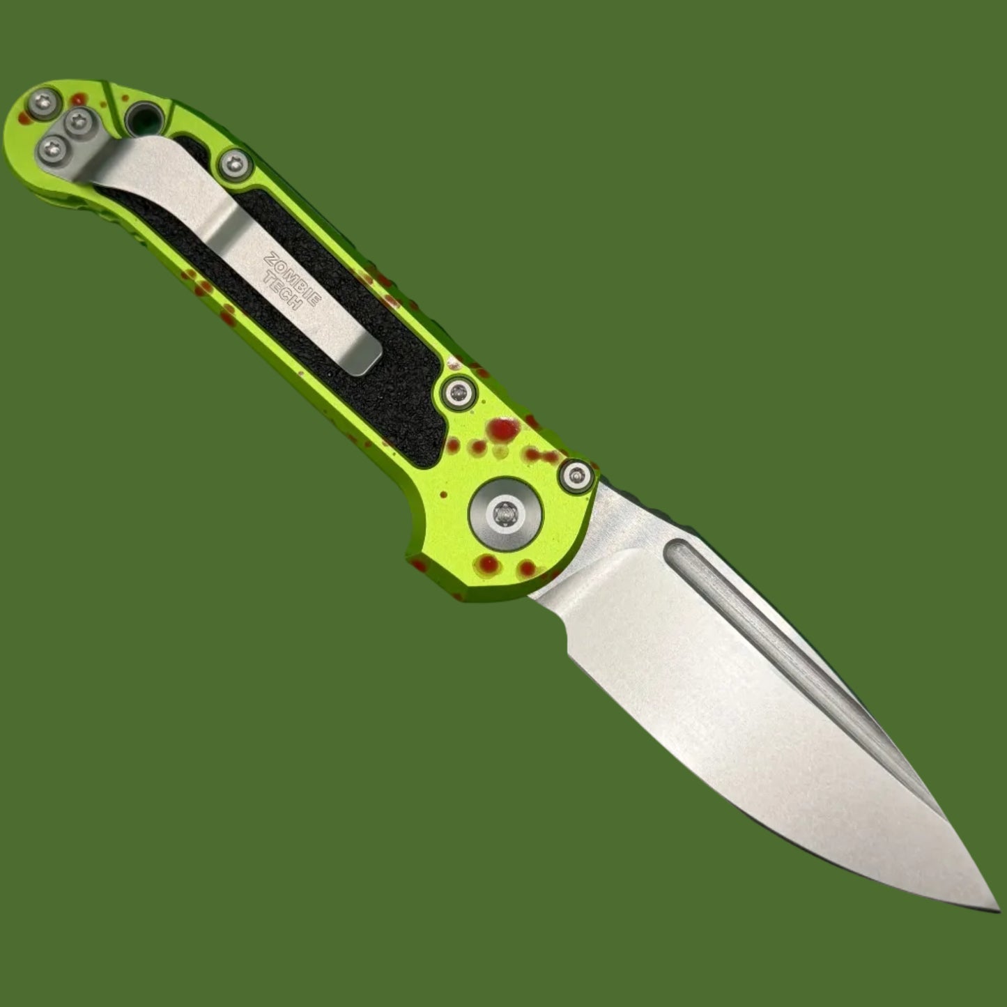 Microtech LUDT S/E Gen III ZOMBIE-TECH Stonewash Standard 1135-10Z