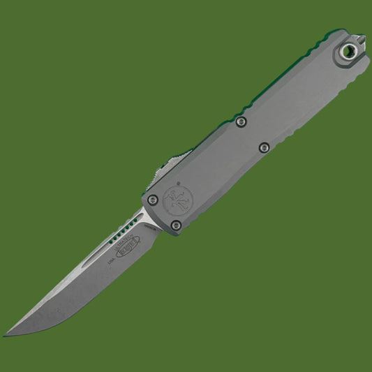 *Pre-Owned* Microtech Ultratech ZBP S/E Natural Clear Apocalyptic Standard 1121-10APNC
