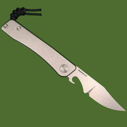 Tactile Bexar Bottle Opener Slipjoint (Titanium)