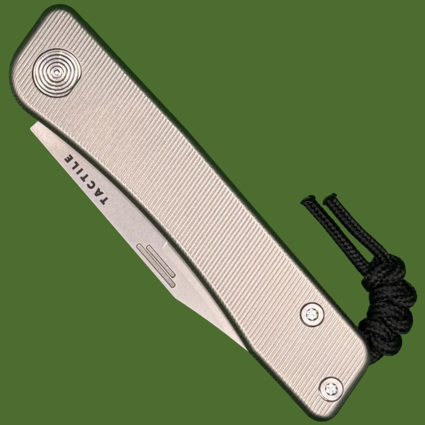 Tactile Bexar Bottle Opener Slipjoint (Titanium)