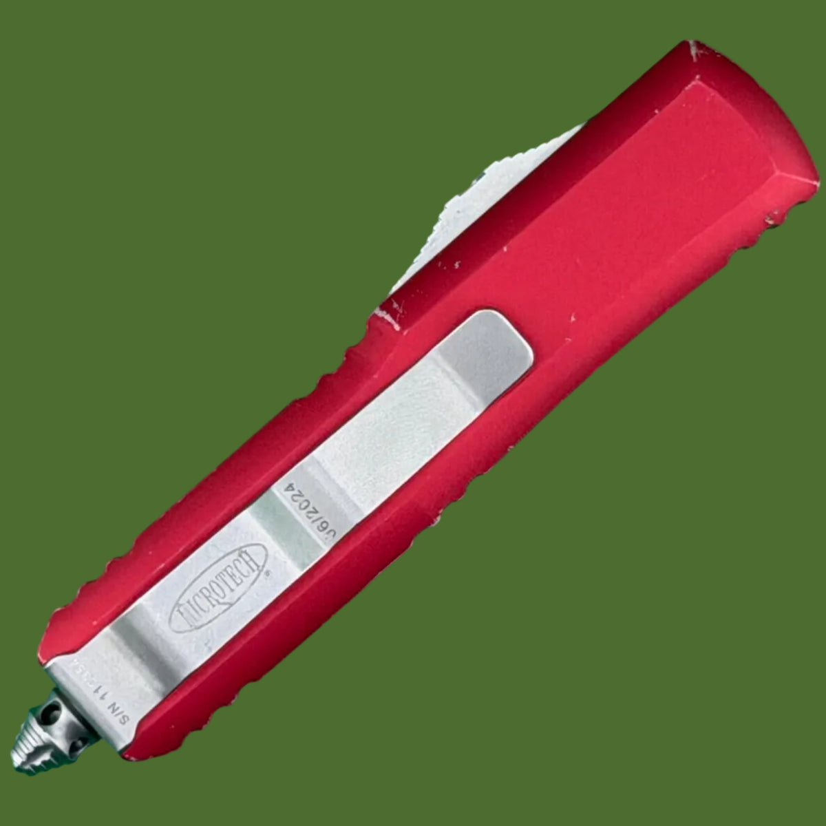 *Pre-Owned* Microtech UTX-85 S/E Red OTF