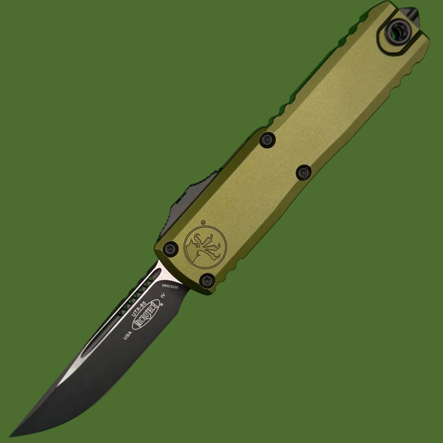 Microtech UTX-85 S/E Gen IV OD Green Standard 12314-1OD