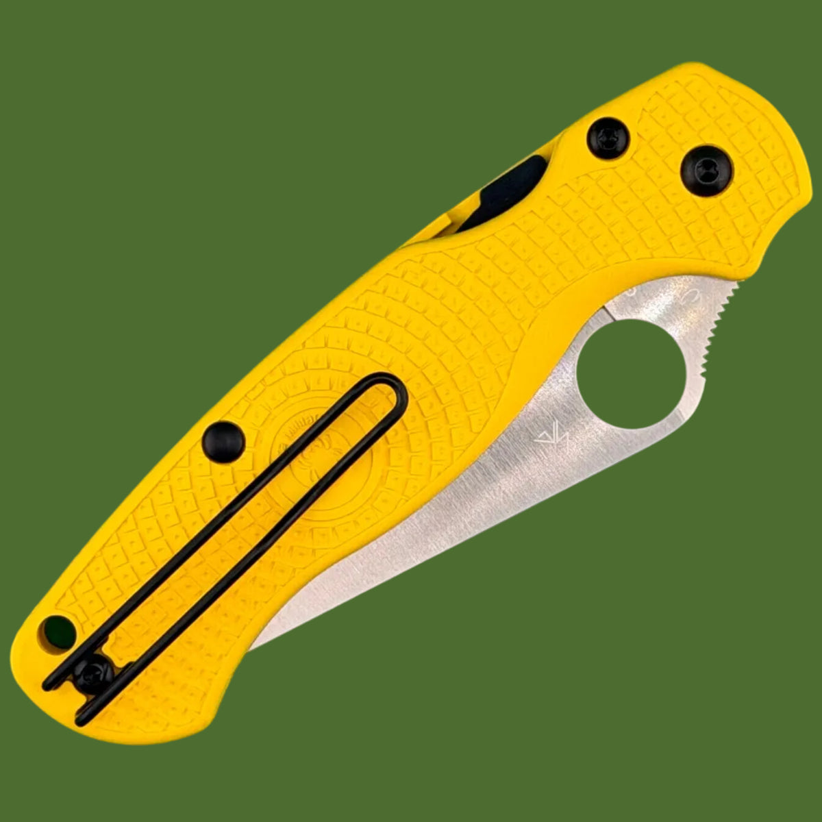 Spyderco Paramilitary 2 Salt Lightweight Yellow FRN Magnacut C81PYL2