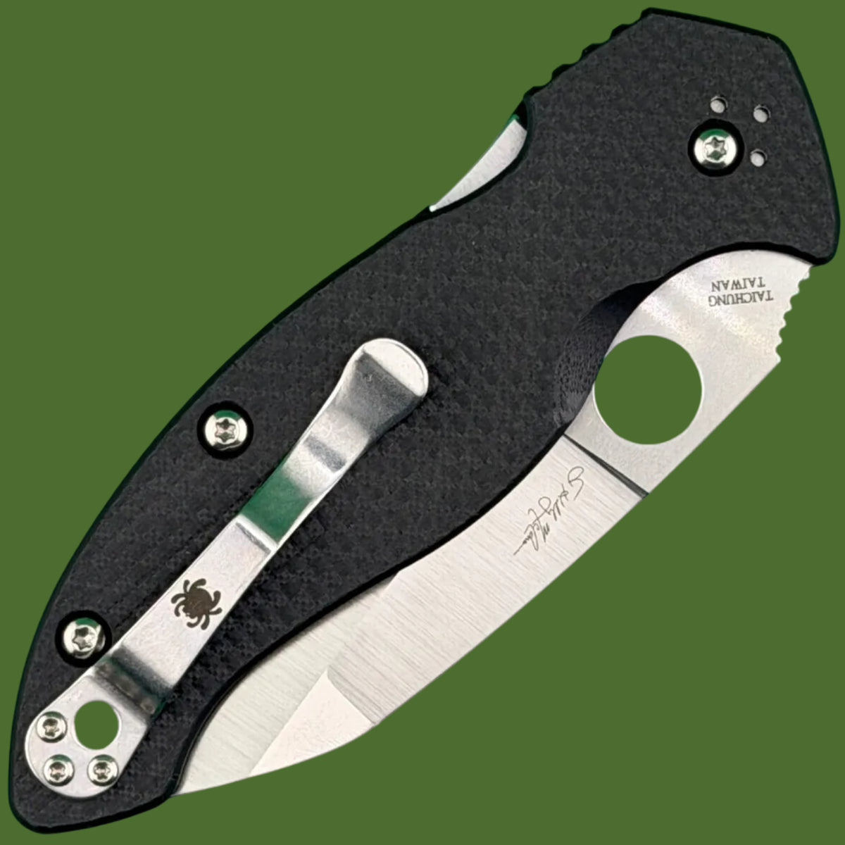 Spyderco Canis Compression Lock CF/G-10 C248CFP