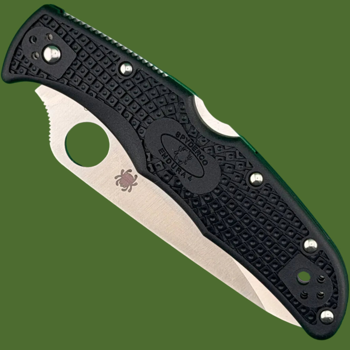 Spyderco Endura 4 Lockback Black FRN C10PBK