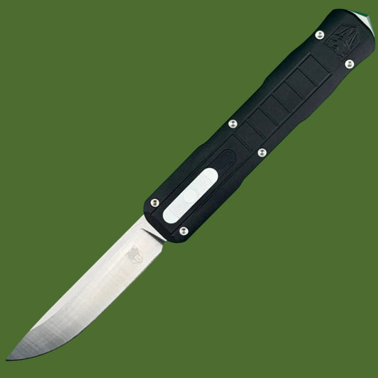 Cobratec Medium Raptor OTF Drop Point (Black)