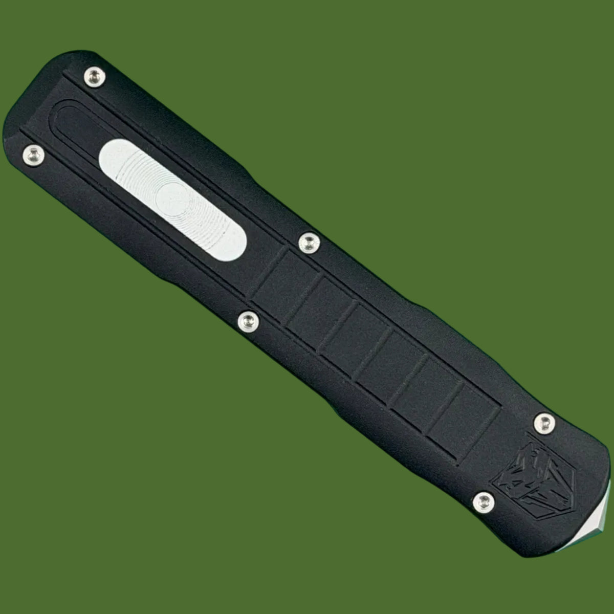 Cobratec Medium Raptor OTF Drop Point (Black)