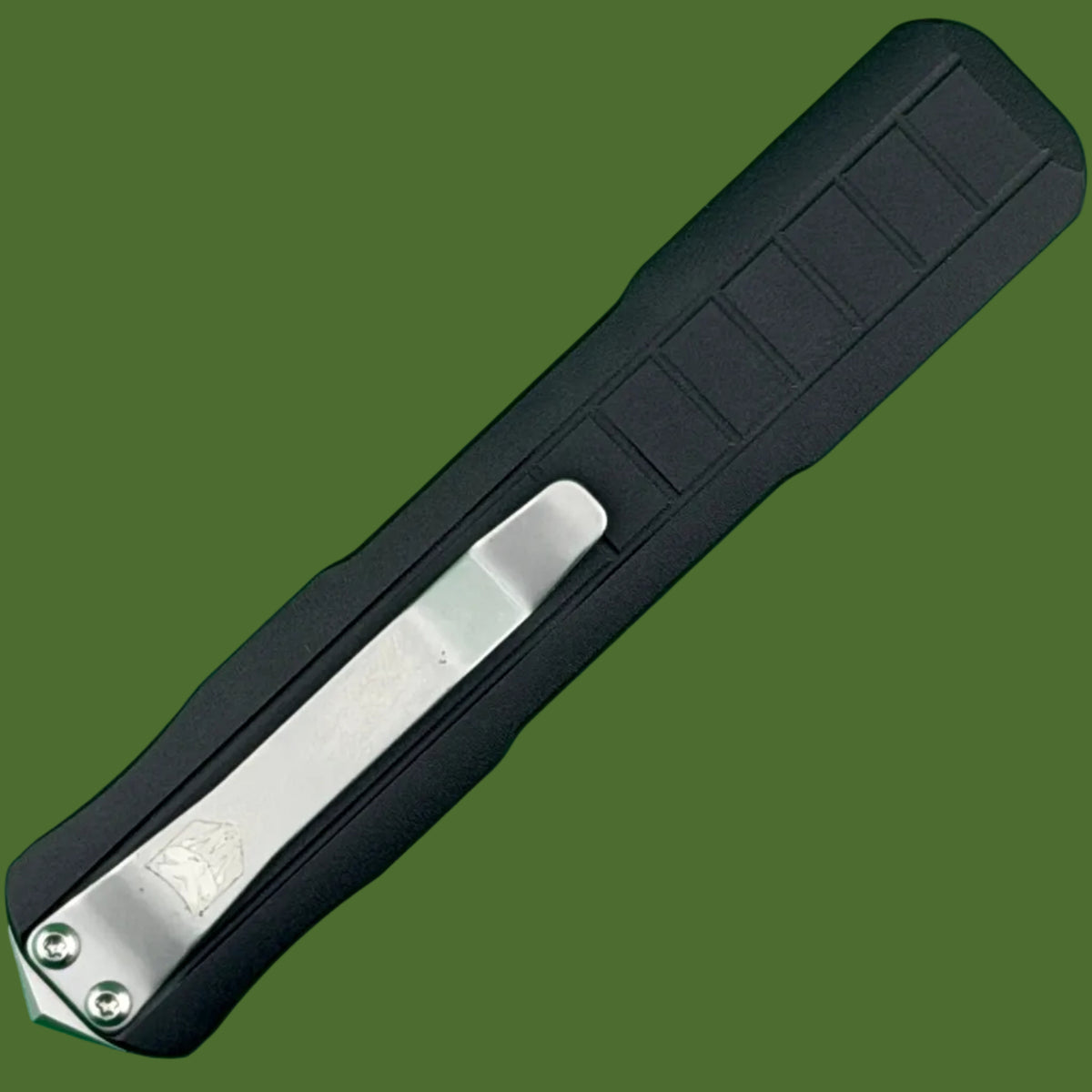 Cobratec Medium Raptor OTF Drop Point (Black)