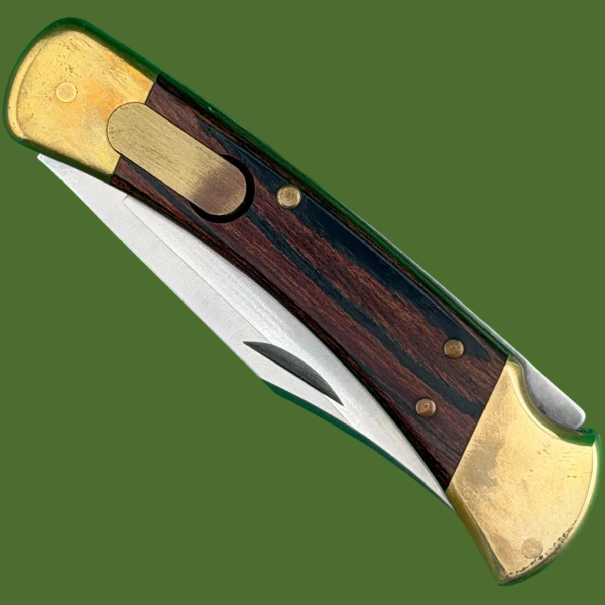 *Pre-Owned* Vintage Buck 110 Switchblade (Aftermarket Conversion)