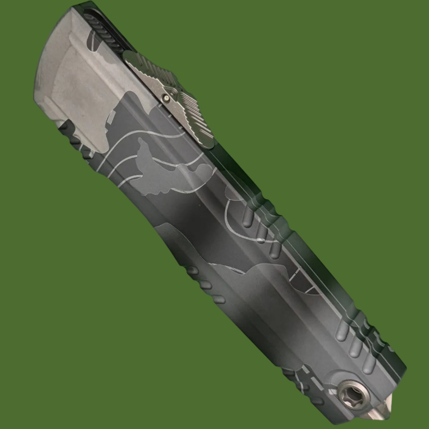 Microtech Luminary ZBP D/E Signature Series Topographic Urban Camo Standard