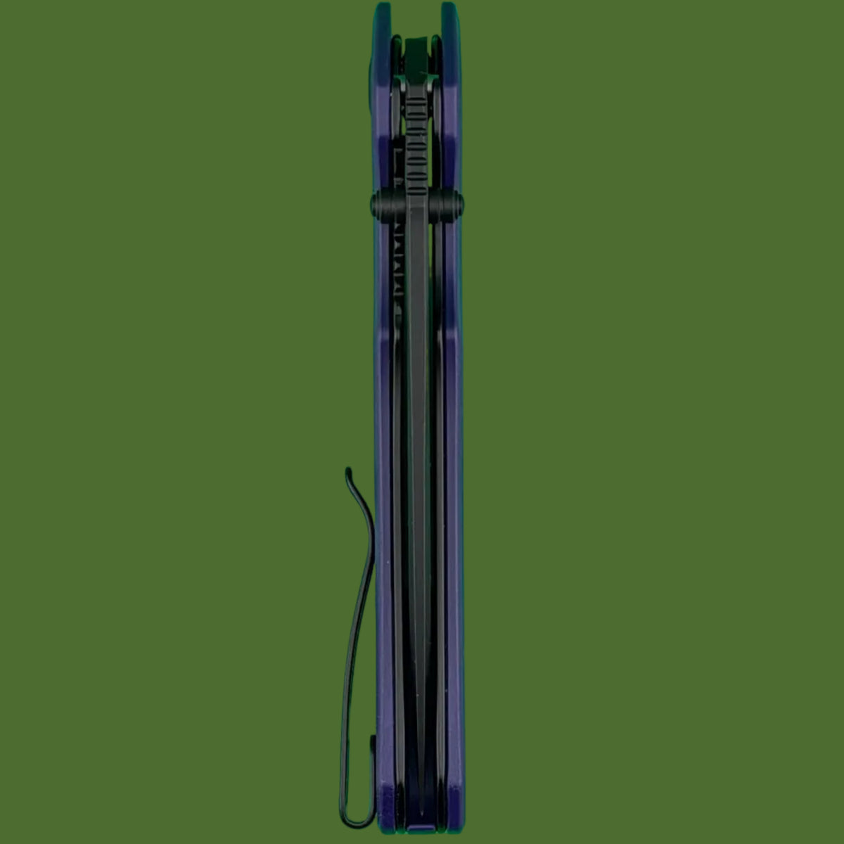 Civivi Brazen Tanto Linerlock Purple G-10 Black Blade