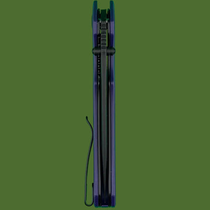 Civivi Brazen Tanto Linerlock Purple G-10 Black Blade