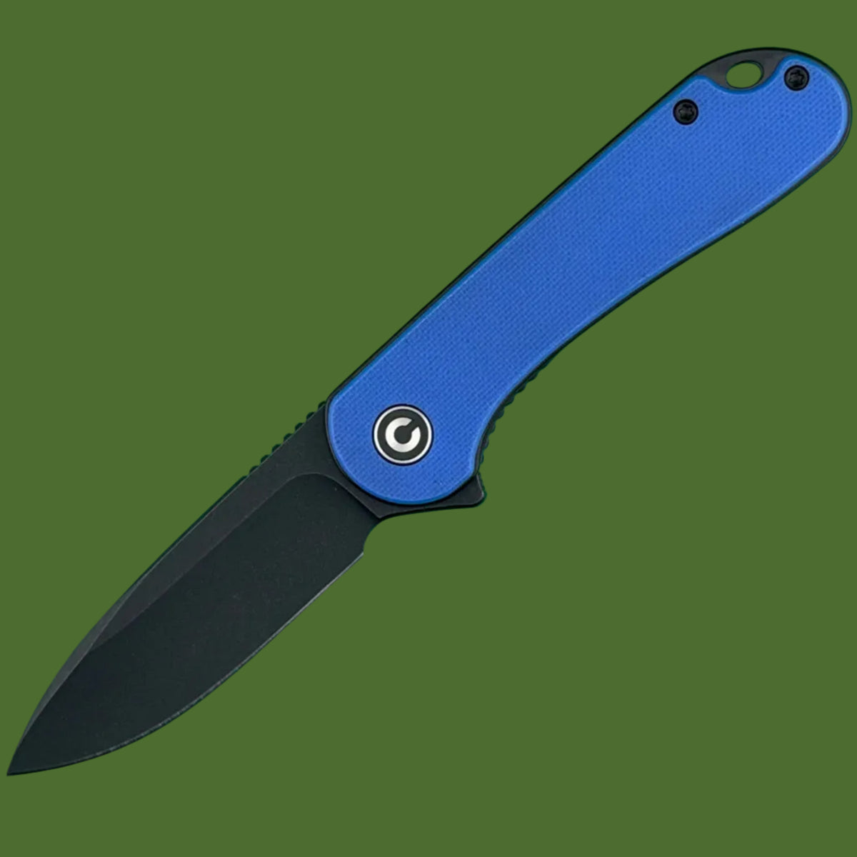 Civivi Elementum Liner Lock Blue G-10 Black Blade
