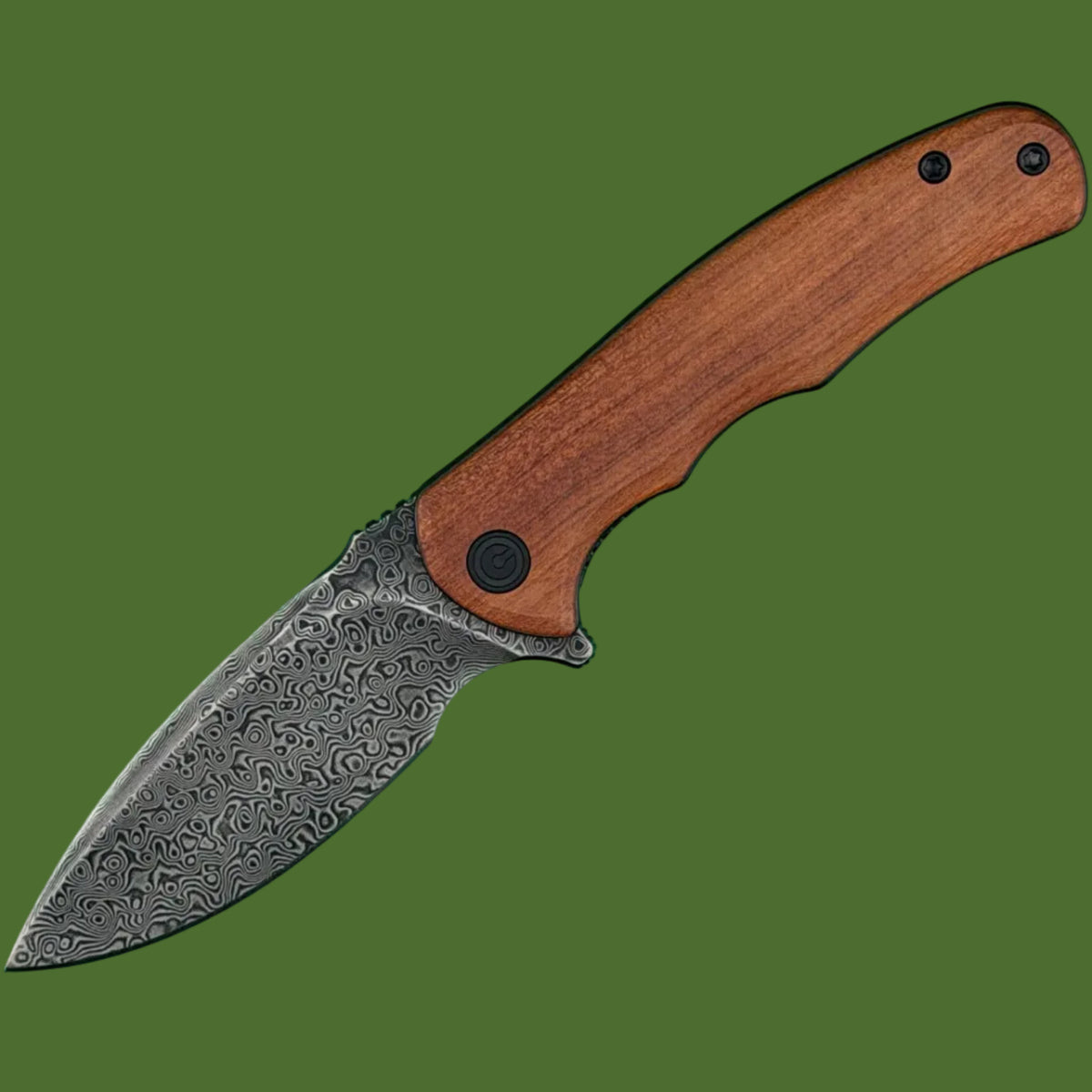 Civivi Mini Praxis Liner Lock Damascus Wood