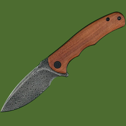 Civivi Mini Praxis Liner Lock Damascus Wood