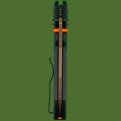 Vosteed Raccoon ModSwap Crossbar Lock (Black G-10, Copper Dune Blade)