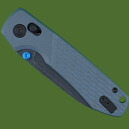 Vosteed Raccoon ModSwap Crossbar Lock (Blue G-10, Blue Stonewash Blade)