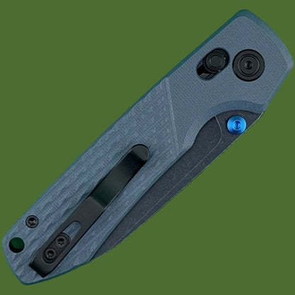 Vosteed Raccoon ModSwap Crossbar Lock (Blue G-10, Blue Stonewash Blade)