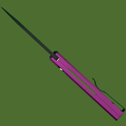 Protech Scapegoat Auto Blade Show West Limited Edition (Purple Handle, DLC Blade)