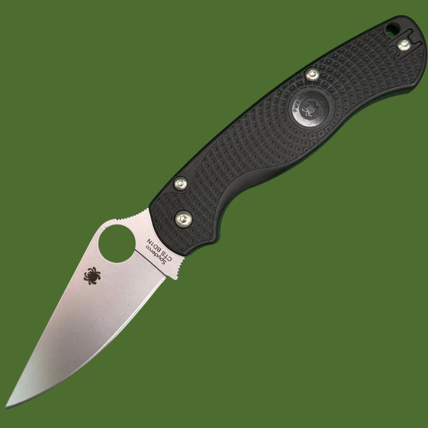 Spyderco Paramilitary 2 Lightweight Black FRN C81PBK2