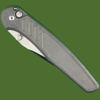 Protech 2026 Avalon Custom 001 Mike Irie Compound Ground Mirror Polished Blade, Steel Handles