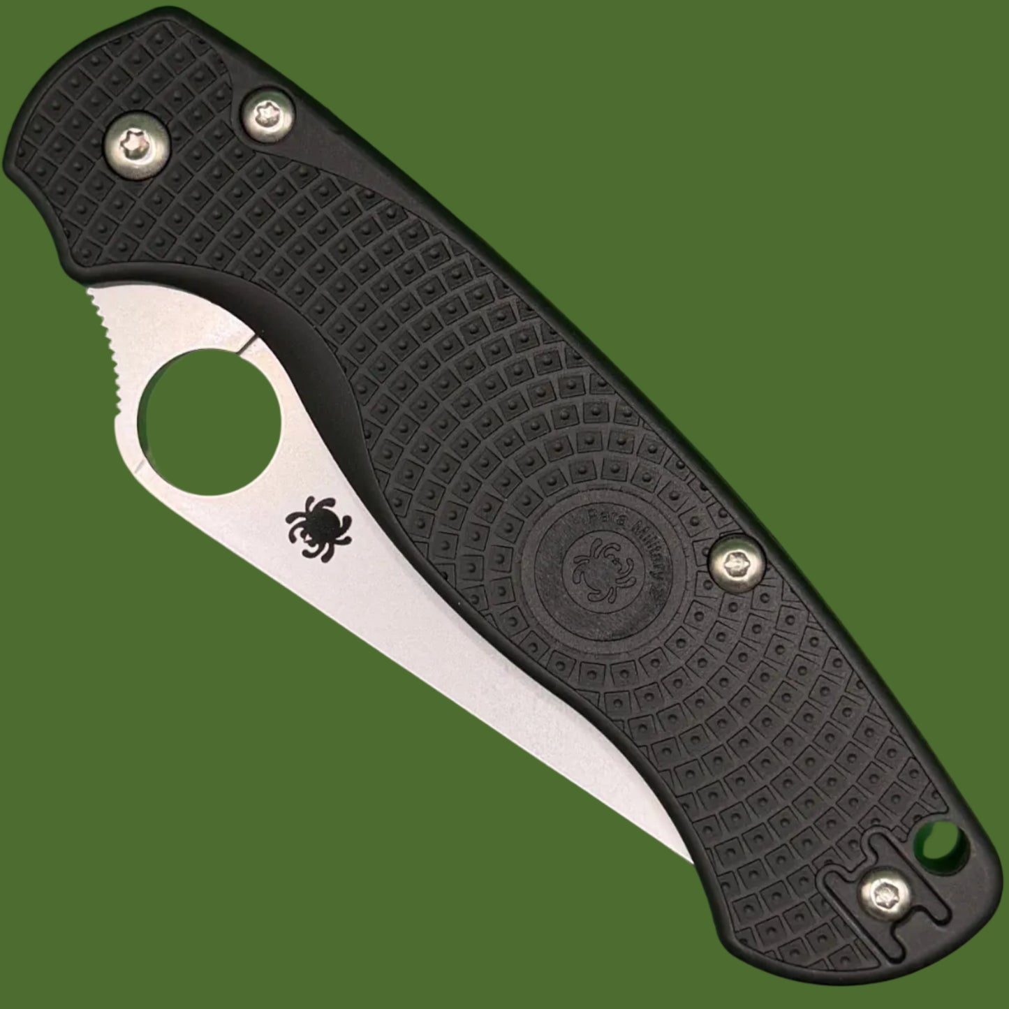 Spyderco Paramilitary 2 Lightweight Black FRN C81PBK2
