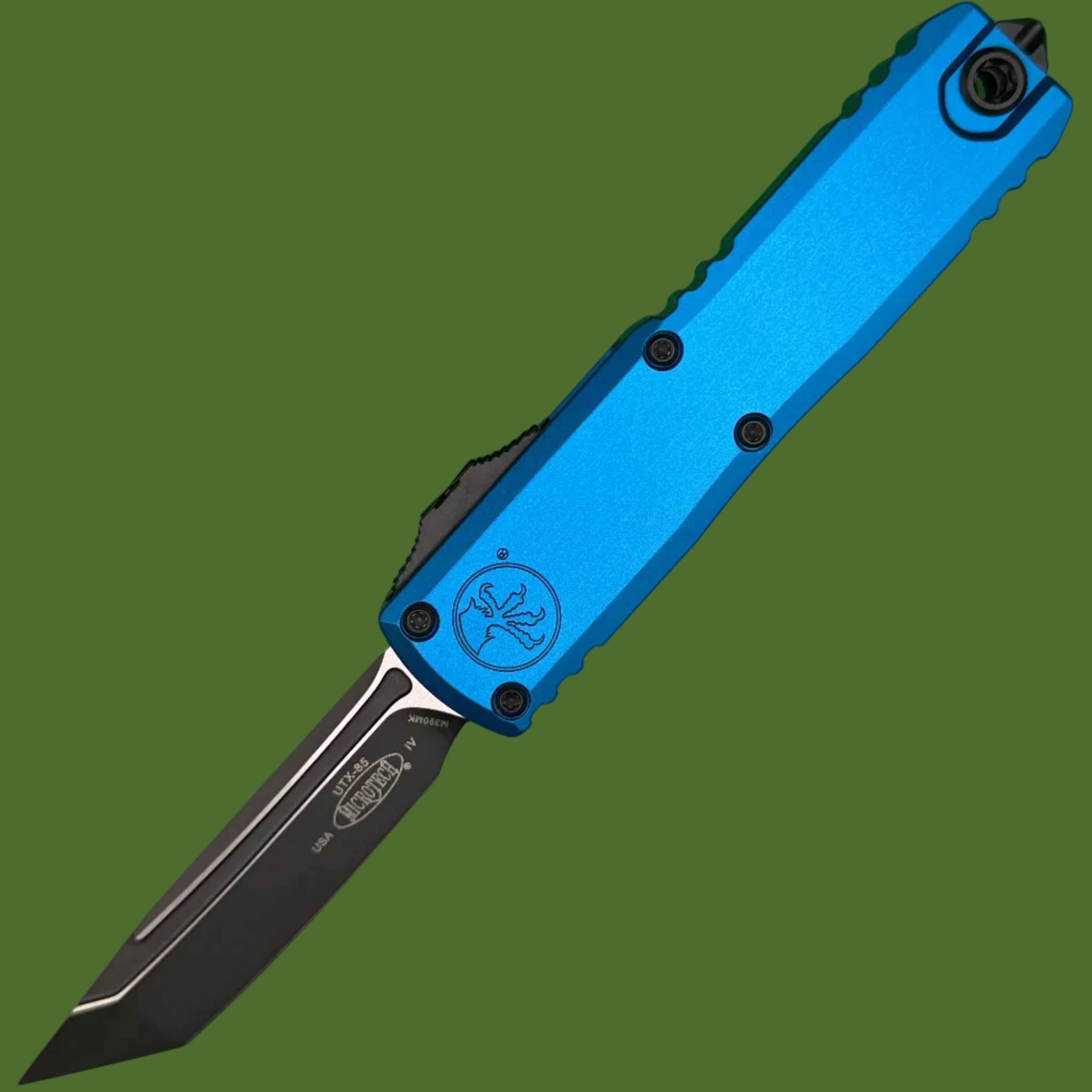 Microtech UTX-85 T/E Gen IV Blue Standard 12334-1BL – Springfield EDC