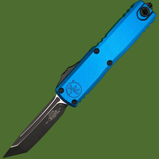Microtech UTX-85 T/E Gen IV Blue Standard 12334-1BL