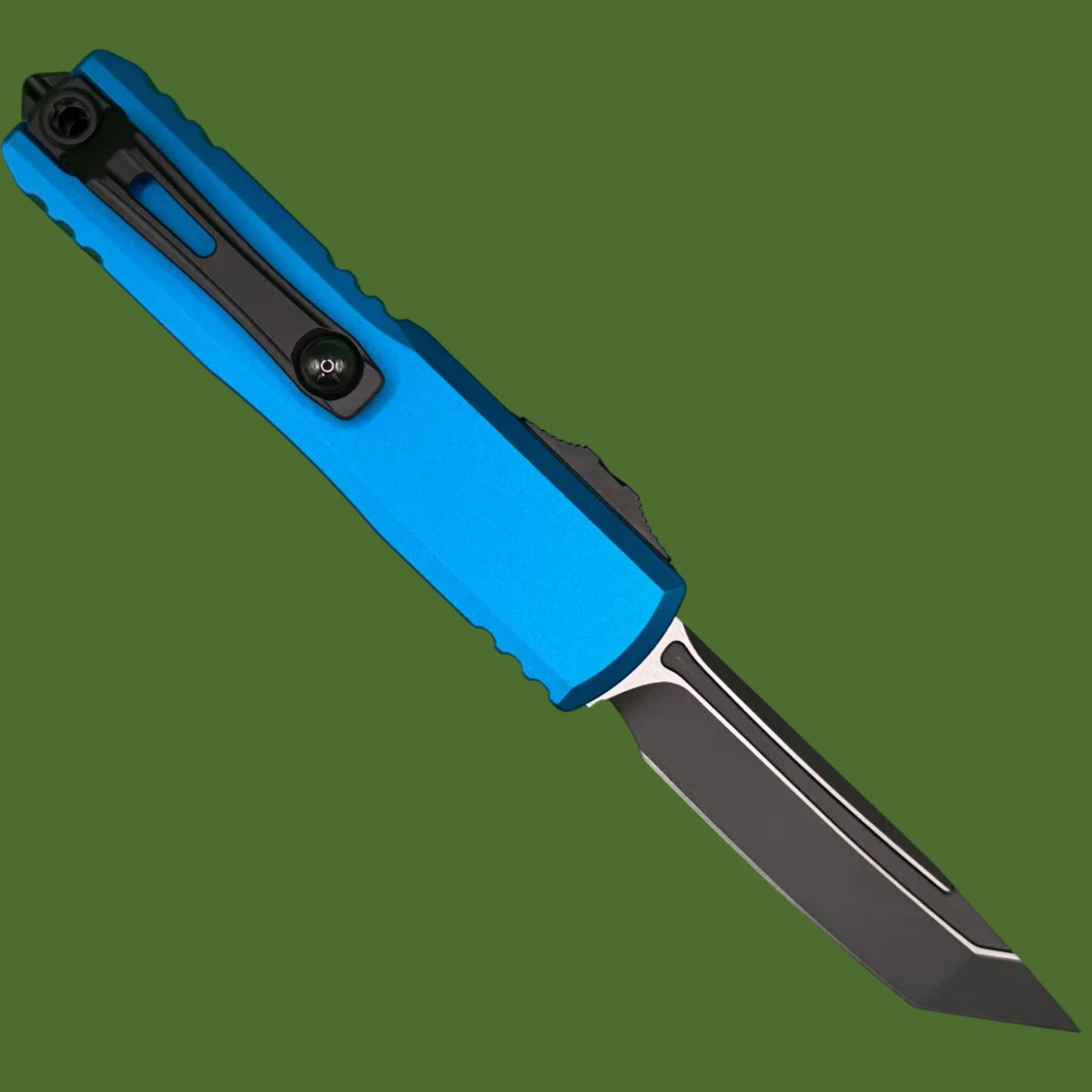 Microtech UTX-85 T/E Gen IV Blue Standard 12334-1BL