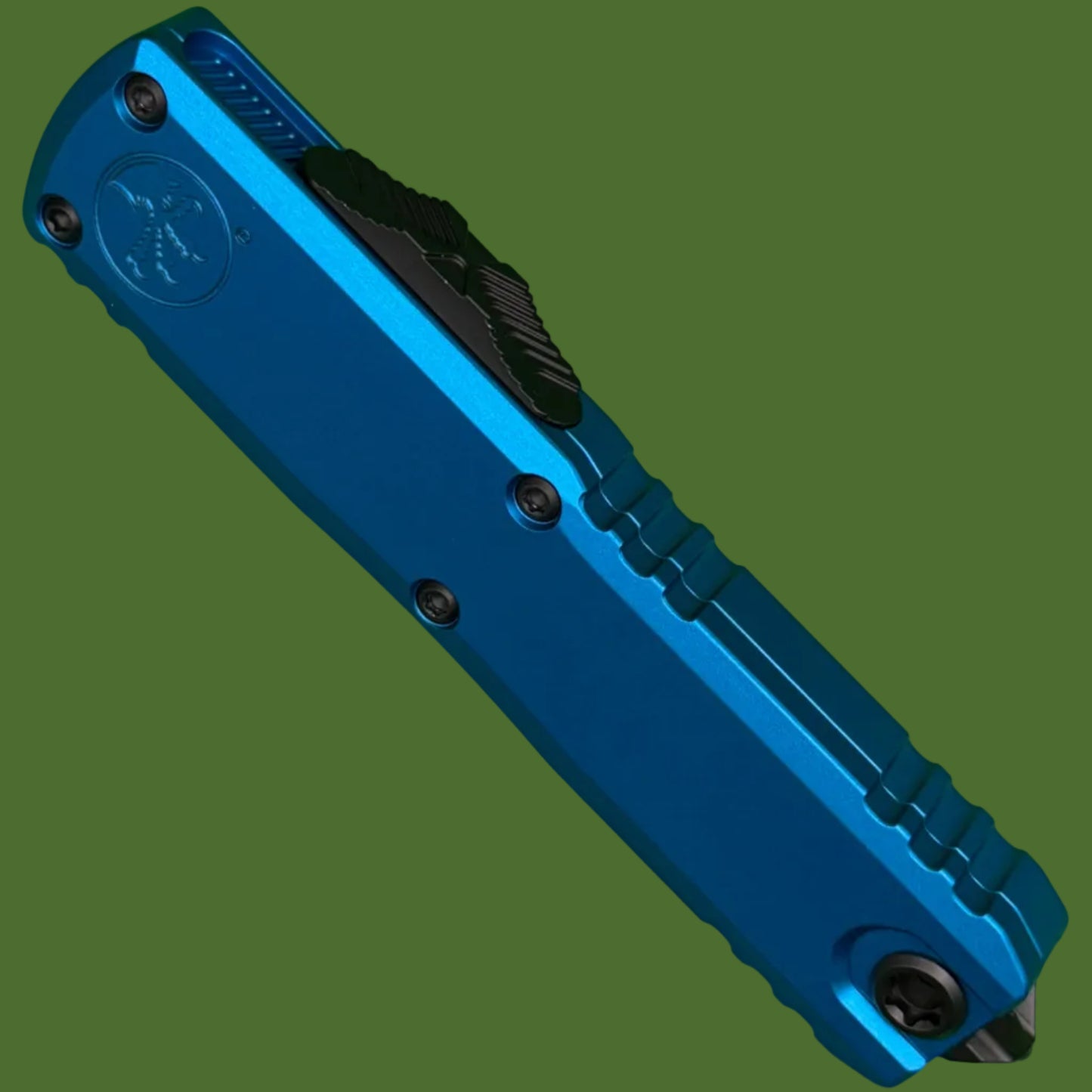 Microtech UTX-85 T/E Gen IV Blue Standard 12334-1BL