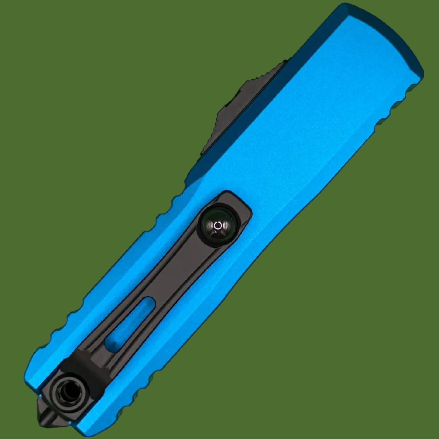 Microtech UTX-85 T/E Gen IV Blue Standard 12334-1BL
