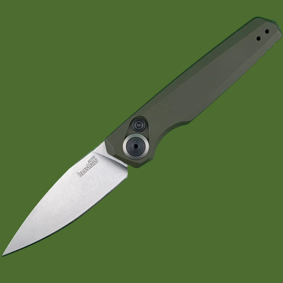 *Pre-Owned* Kershaw Launch 18 Auto Green Aluminum