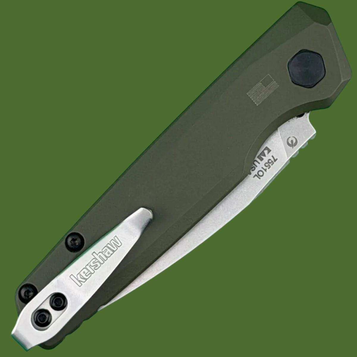 *Pre-Owned* Kershaw Launch 18 Auto Green Aluminum