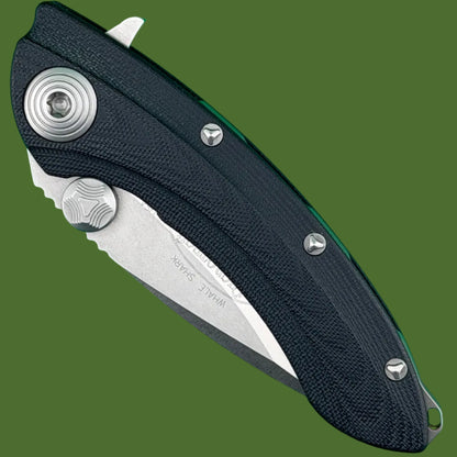 *Pre-Owned* Microtech Whaleshark Stonewash Standard 167-10