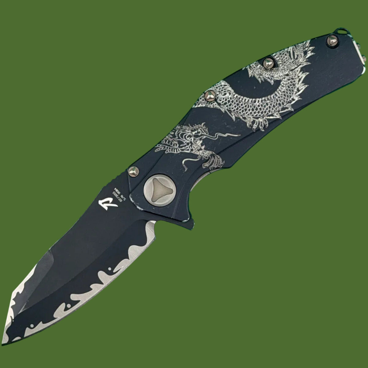 *Pre-Owned* Microtech Mini Matrix Katana 164-1KA