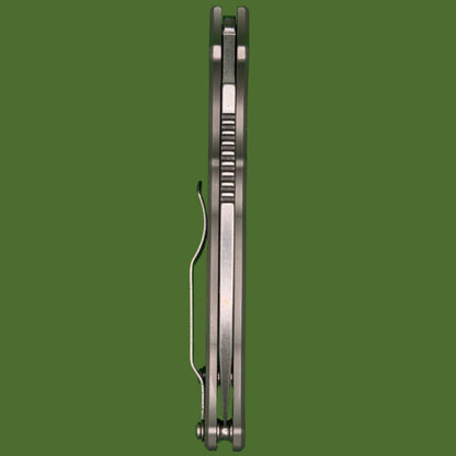 Demko AD20.5 Slicer Shark Shark Lock Smooth Titanium 3V