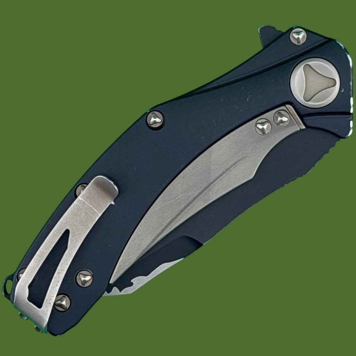*Pre-Owned* Microtech Mini Matrix Katana 164-1KA
