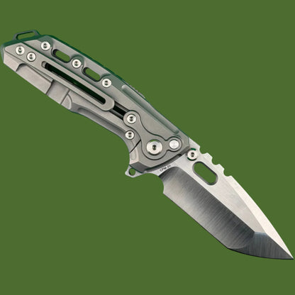 *Pre-Owned* Reate T1000 Titanium Frame Lock Satin Tanto