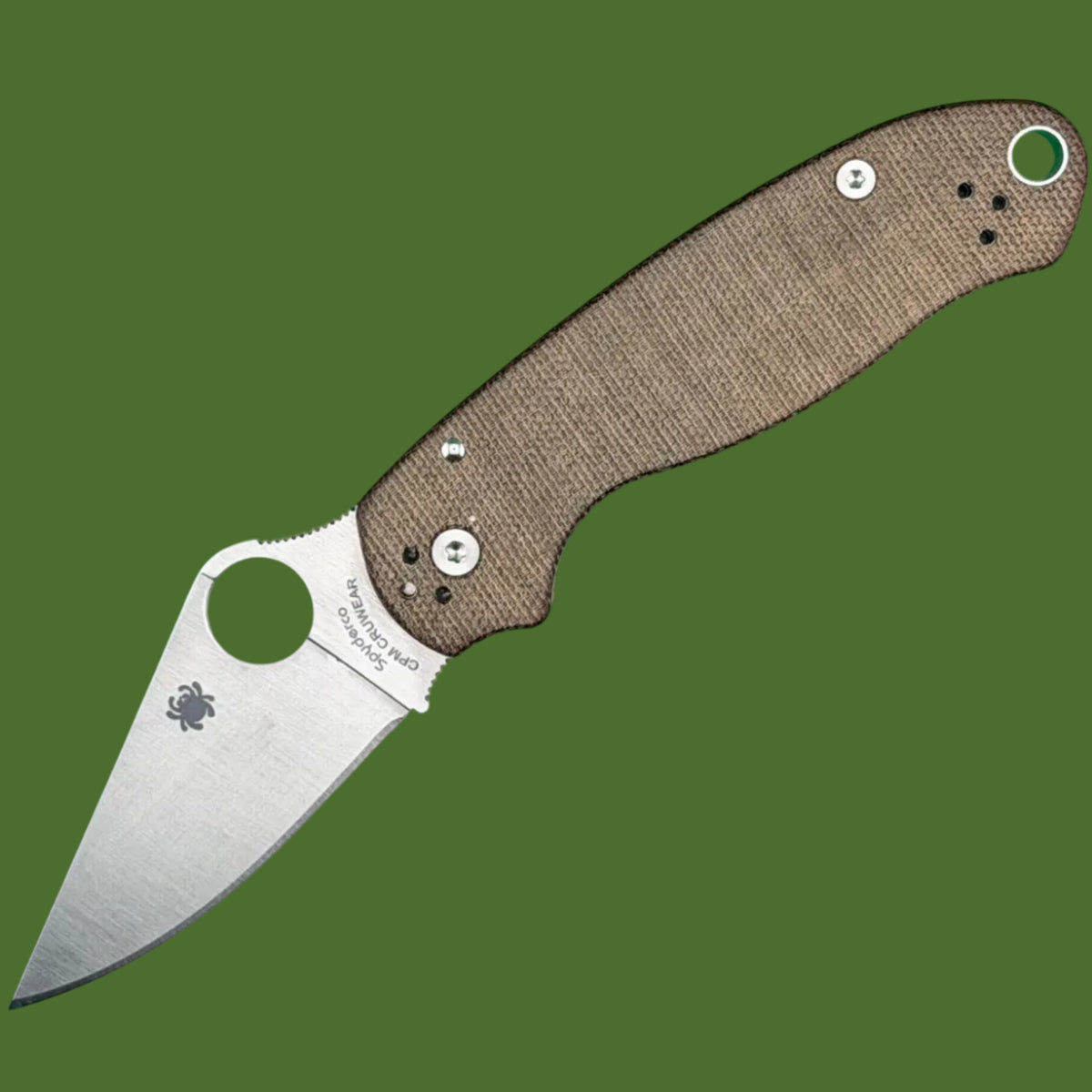 *Pre-Owned* Spyderco Para 3 Cruwear/Micarta
