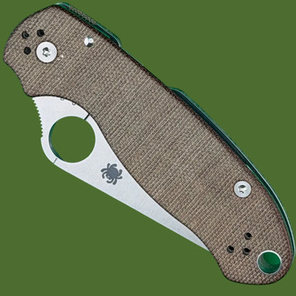 *Pre-Owned* Spyderco Para 3 Cruwear/Micarta