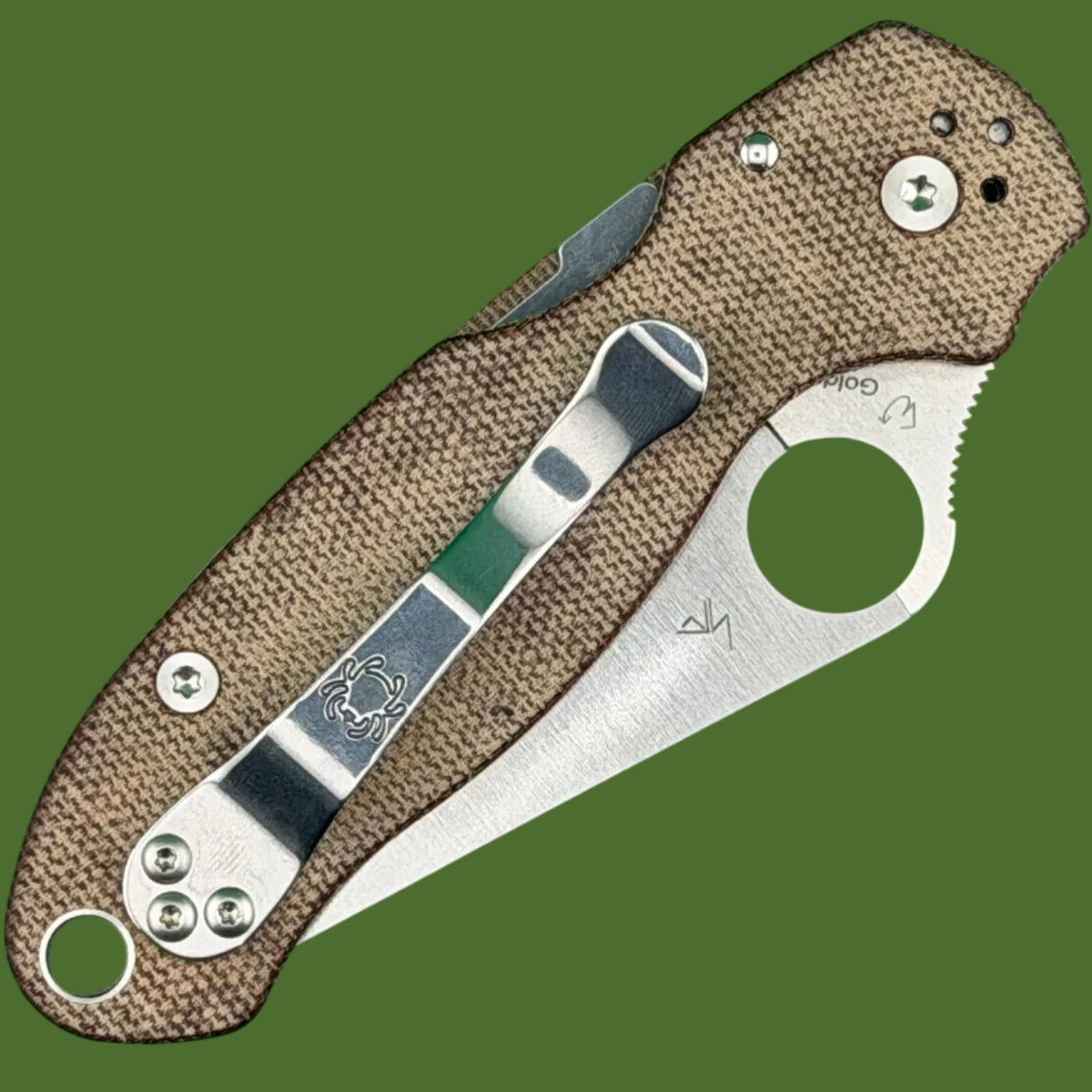 *Pre-Owned* Spyderco Para 3 Cruwear/Micarta