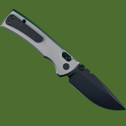 Chaves X-Lock Redencion Drop Point (Grey Aluminum Handle, Black PVD Blade)