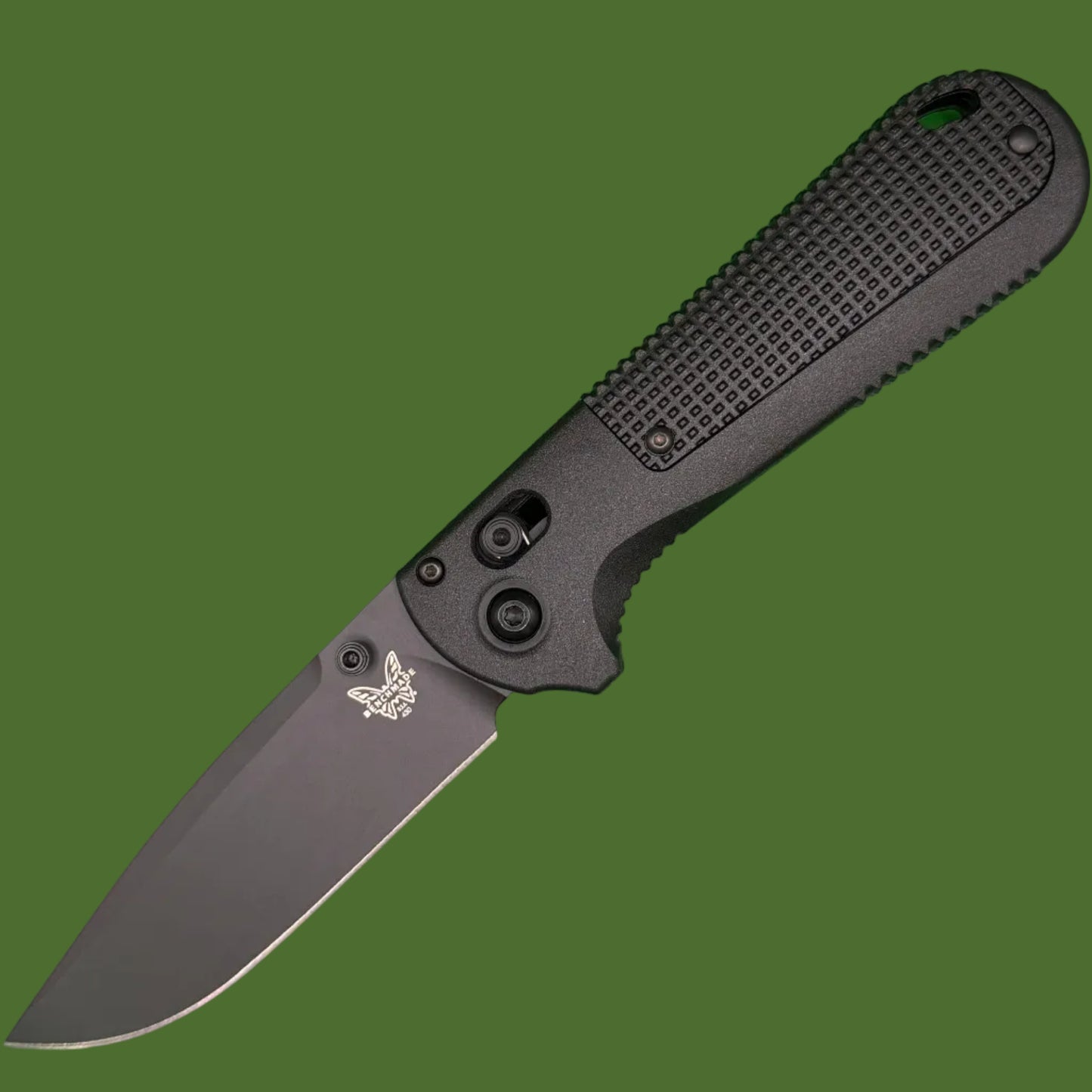 Benchmade Redoubt 430BK-02 (Black Handle, Black Blade)