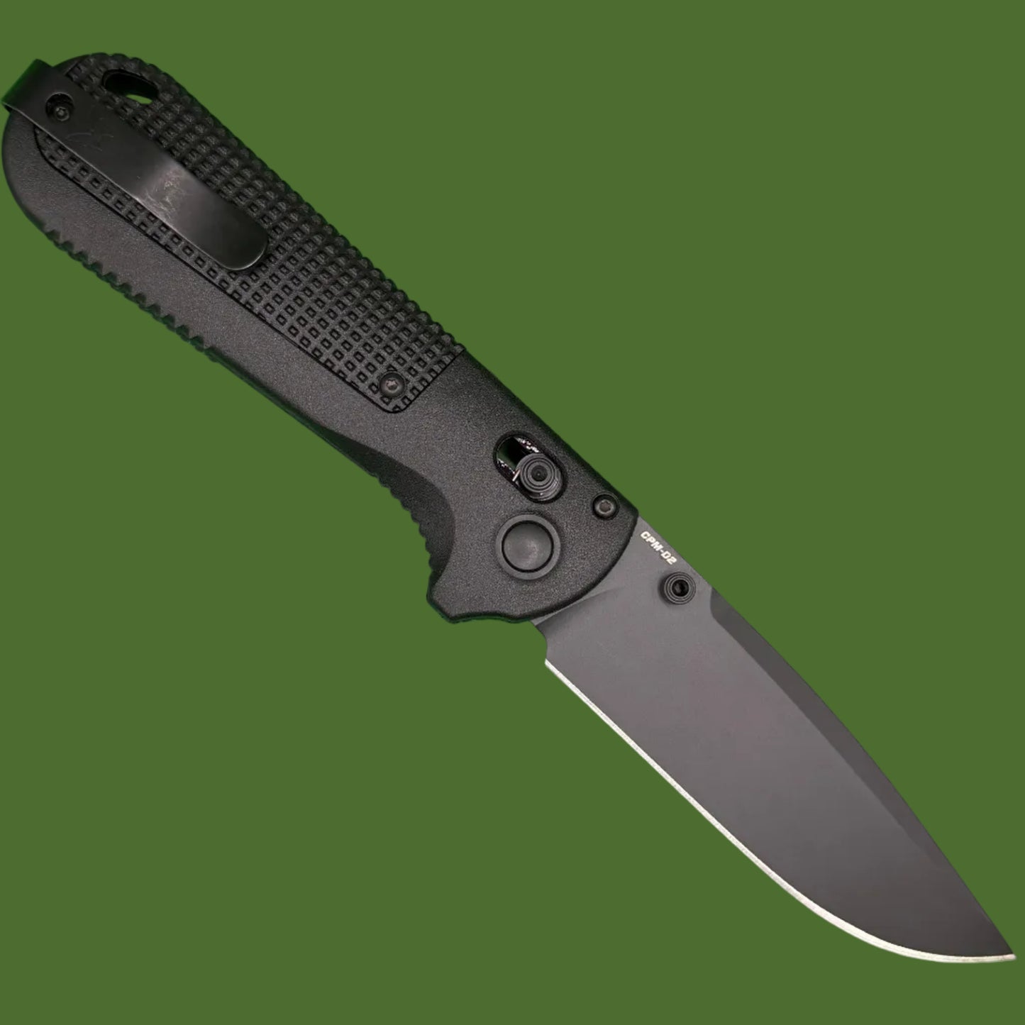 Benchmade Redoubt 430BK-02 (Black Handle, Black Blade)