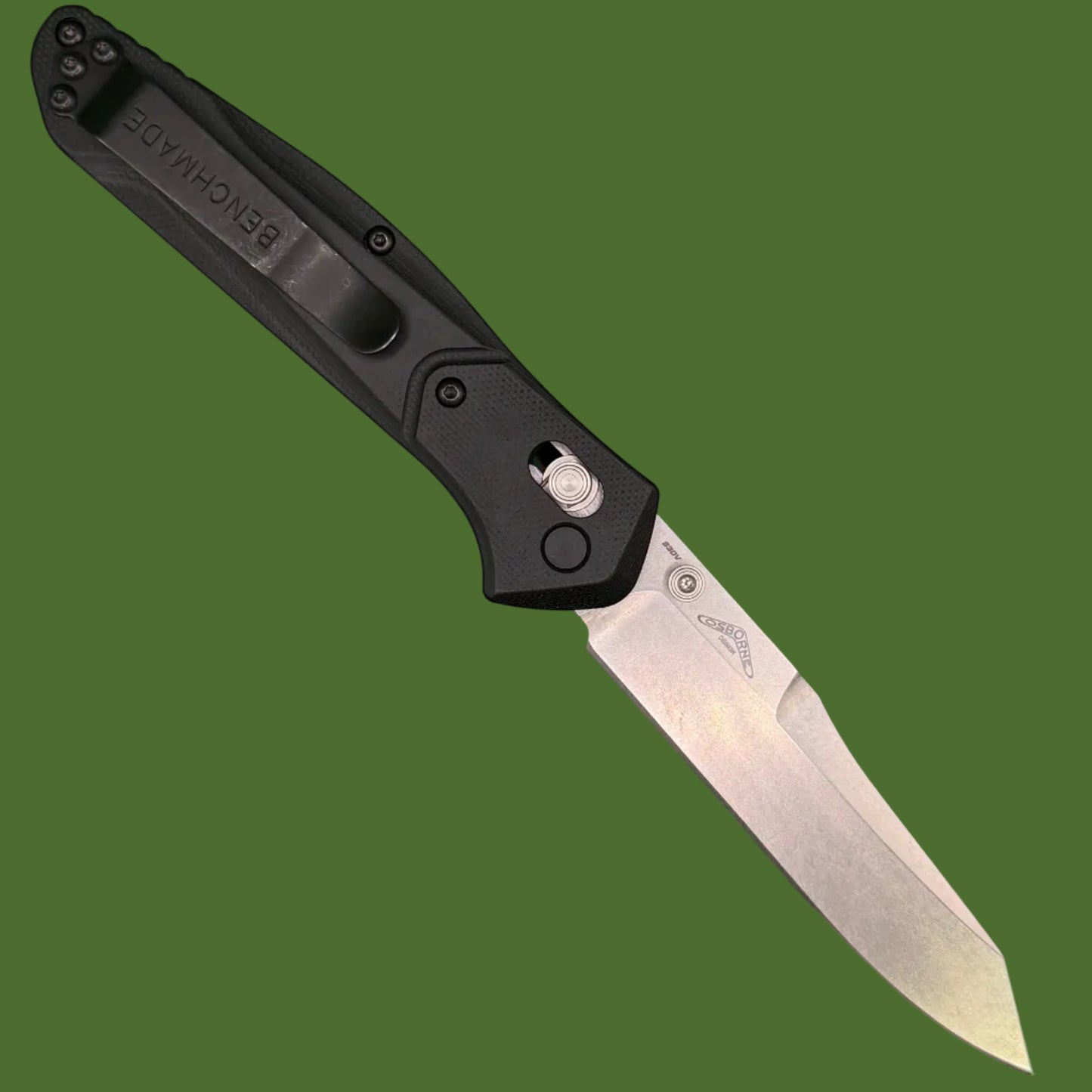 Benchmade Osborne 940-2 Black G-10