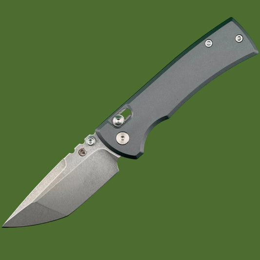 Chaves X-Lock Redencion Tanto (Grey Aluminum Handle, Stonewash Blade)
