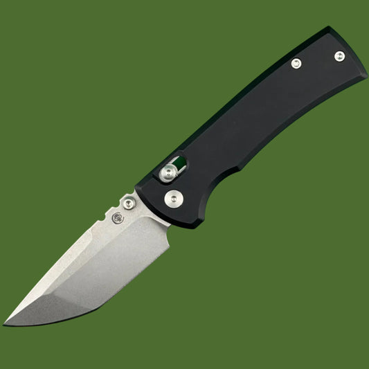 Chaves X-Lock Redencion Tanto (Black Aluminum Handle, Stonewash Blade)